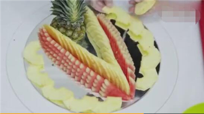 花式水果拼盤做法步驟 制作花式水果拼盤（圖文