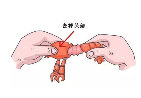 白灼基圍蝦怎么去蝦線，基圍蝦去蝦線的兩種方法