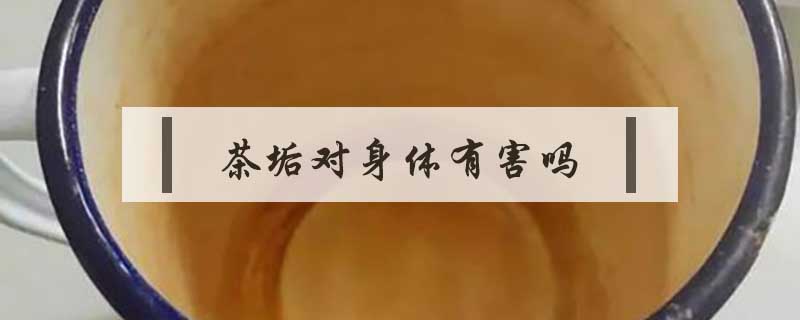 茶垢對(duì)身體有害嗎
