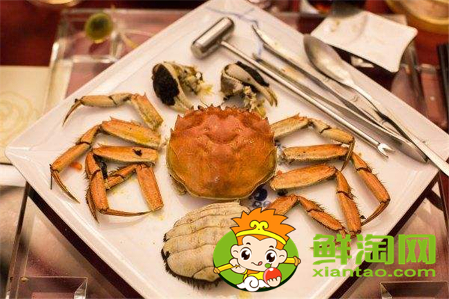 大閘蟹怎么吃新手，大閘蟹不能吃的部位圖