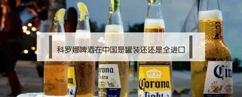 科羅娜啤酒在中國是罐裝還還是全進(jìn)口