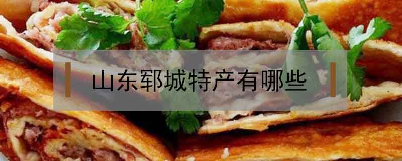 山東鄆城特產(chǎn)有哪些