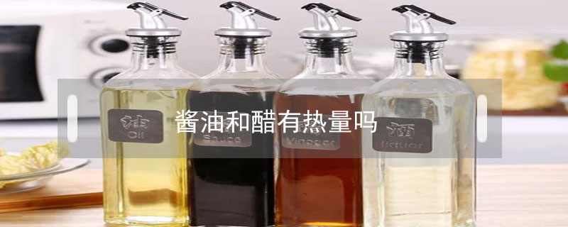 醬油和醋有熱量嗎