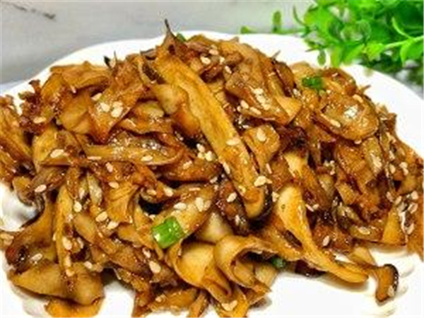 干煸孜然杏鮑菇的做法